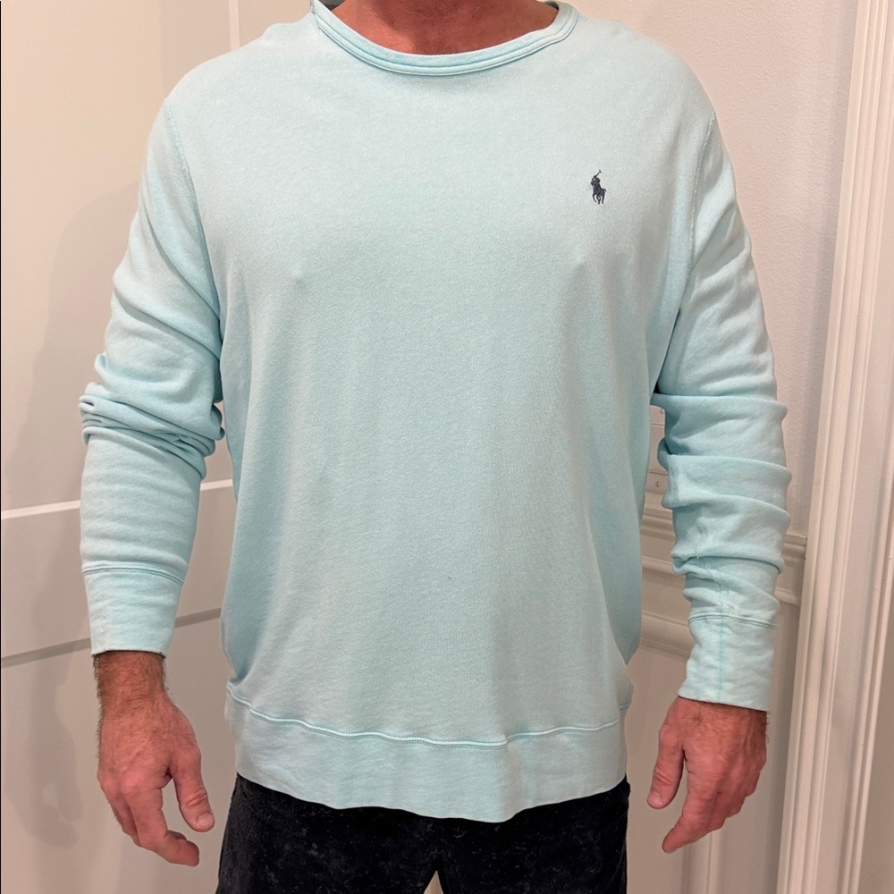 Polo by Ralph Lauren Light Blue Sweatshirt